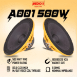 AUDiO-X 15″ A001-500 Professional Speaker | Y35 Magnet | 82.5mm Coil | 8Ω | High Output - Image 7
