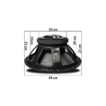 AUDiO-X Speaker 18″ LF18X451 “Ultra High-Performance 1800W RMS Speaker | Y35 Magnet 4.5’’ Coil | 8Ω Impedance - Image 5