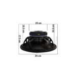 AUDiO-X Speaker 15″ 1582 “Ultra High-Performance 3.25-Inch | Y35 Magnet | 82.5’’ Coil | 8Ω Impedance - Image 7