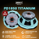 AUDiO-X Speaker 18″ PD 1850 Titanium sky blue “Ultra High-Performance 5-Inch 2000W RMS Speaker | Y35 Magnet | 5’’ Coil | 8Ω Impedance - Image 8