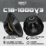 AUDiO-X Speaker 18″ C18-1000 V3 “Ultra High-Performance 1500W RMS Speaker | Y35 Magnet 4.5’’ Coil | 8Ω Impedance - Image 7