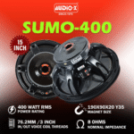 AUDiO-X Speaker 15″ SUMOO-400 “Ultra High-Performance 15-Inch | Y35 Magnet | 3’’ Coil | 8Ω Impedance - Image 9