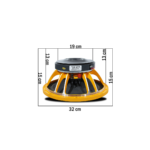 AUDiO-X Speaker 12″  TBW-100 “Ultra High-Performance 3-Inch | Y35 Magnet |76.2’’ Coil | 8Ω Impedance - Image 7