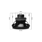 AUDiO-X Speaker 12″  COXIL-400  “Ultra High-Performance 3-Inch | Y35 Magnet |76.2’’ Coil | 8Ω Impedance |  (400W) - Image 8